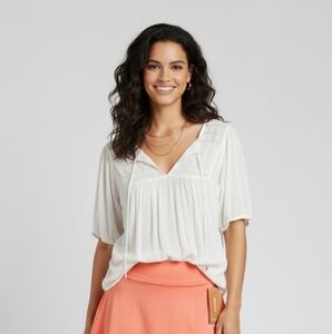 Forever 21 White Blouse